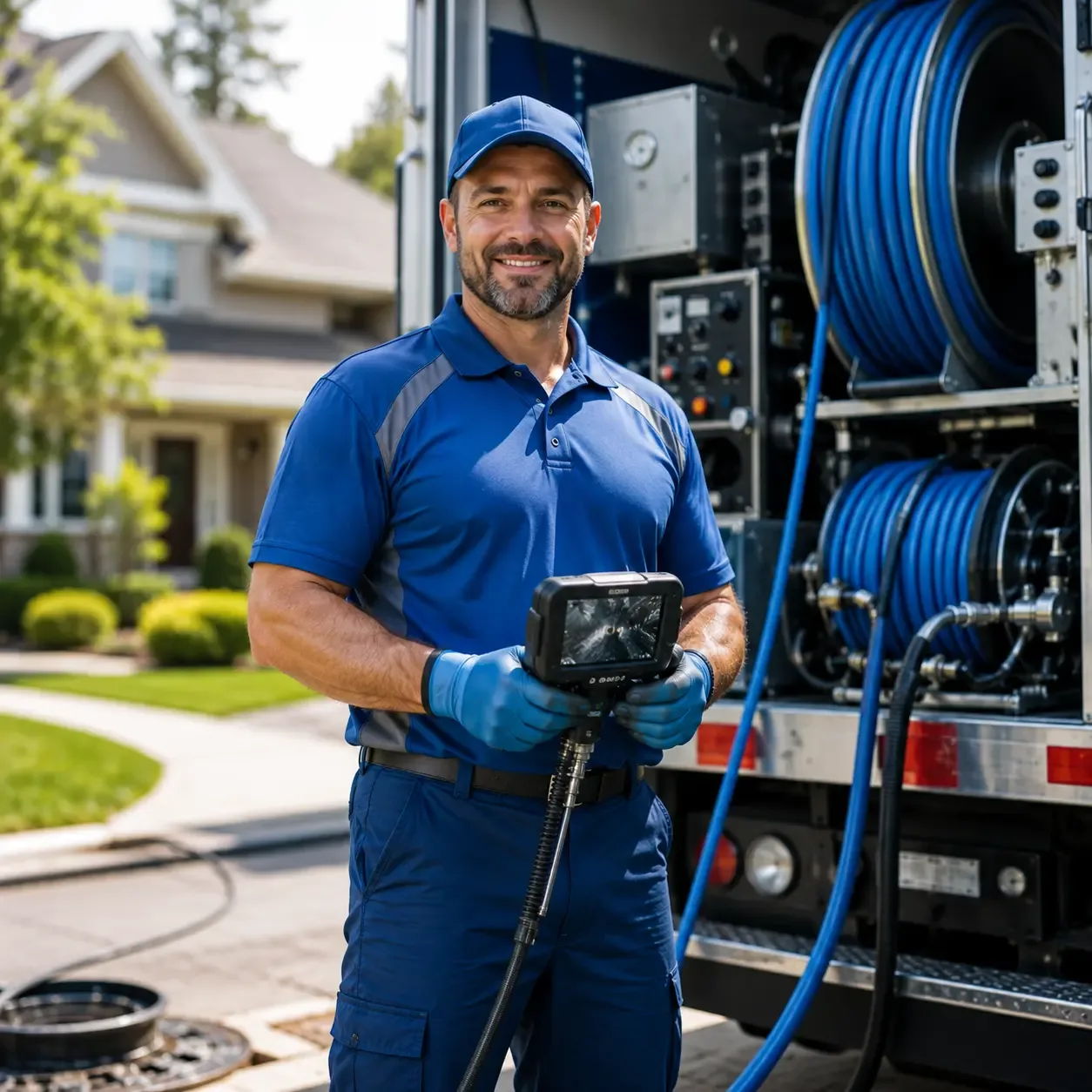 Local outdoor drain cleaning specialists in Northfield, MA
